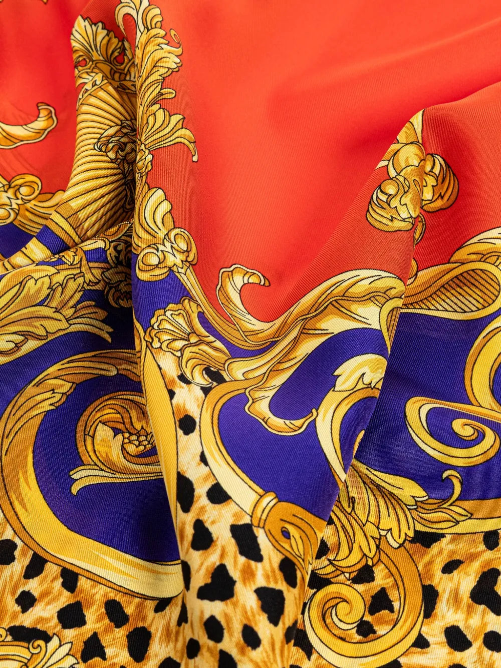 Versace Rock & Royalty Silk Scarf.
