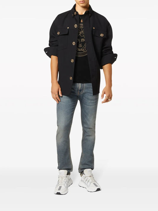 Versace Crystal Medusa Tee