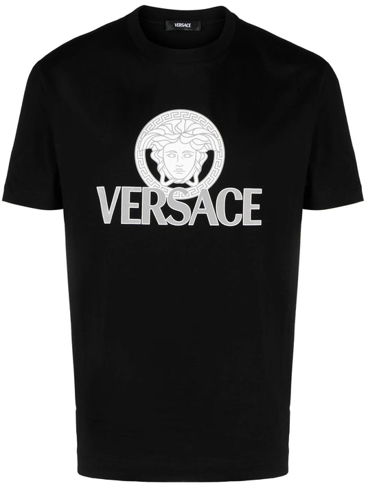 Versace Black Medusa Logo T-Shirt