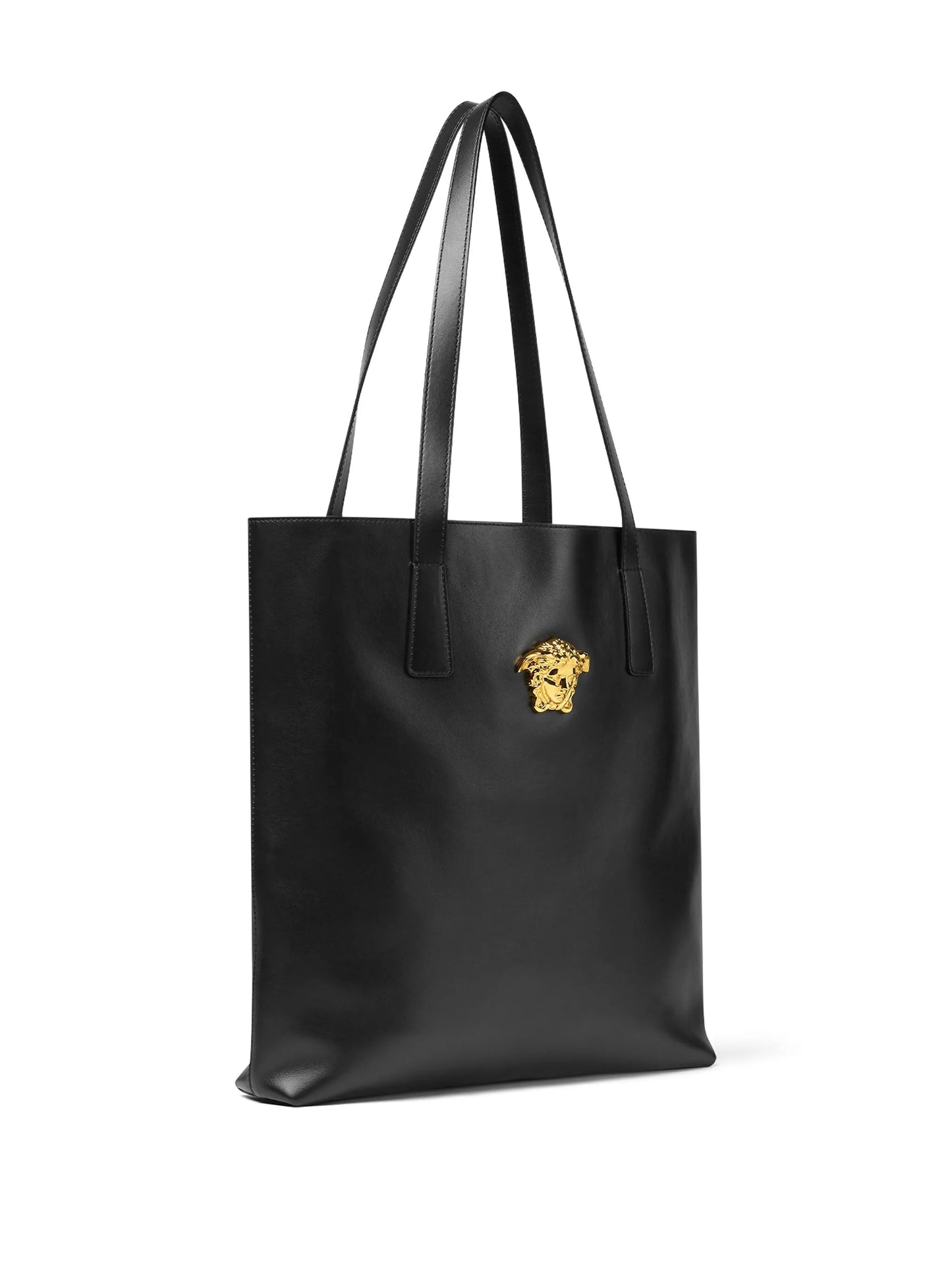 Versace Black La Medusa Tote Bag