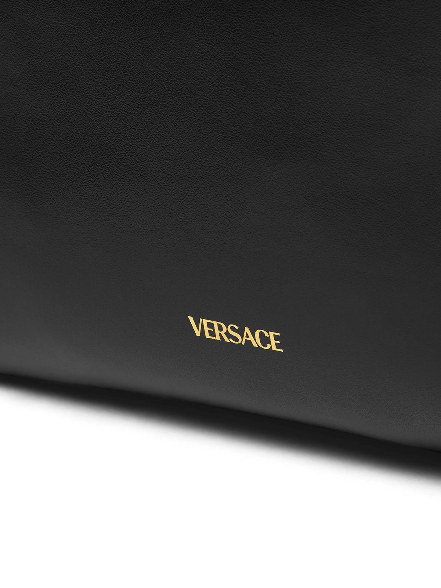 Versace Black La Medusa Tote Bag