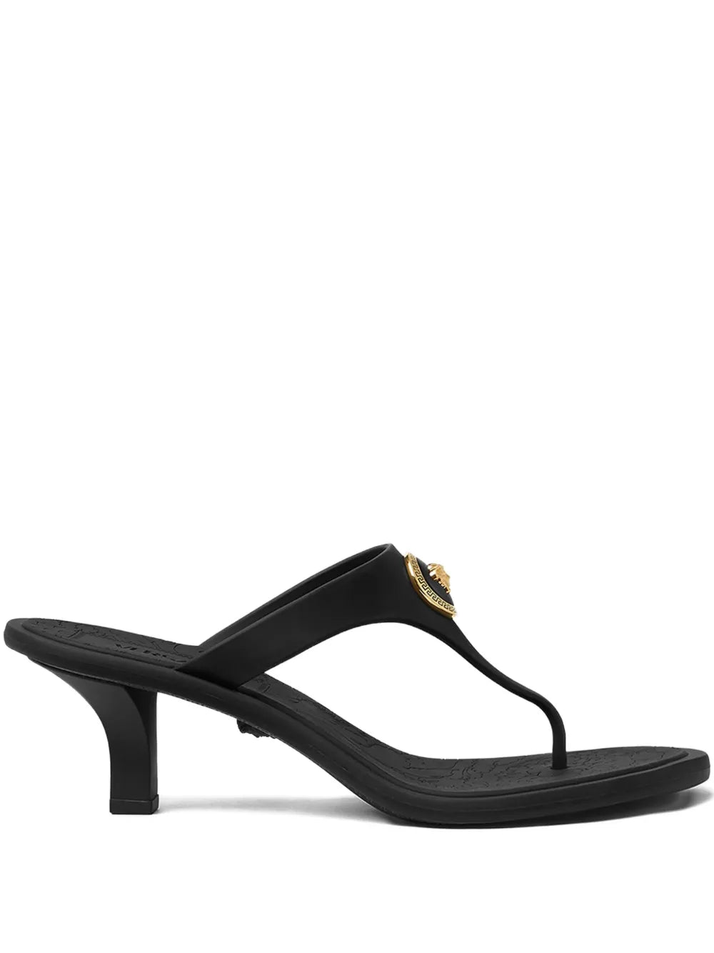 Versace Black 55mm Alia Mules