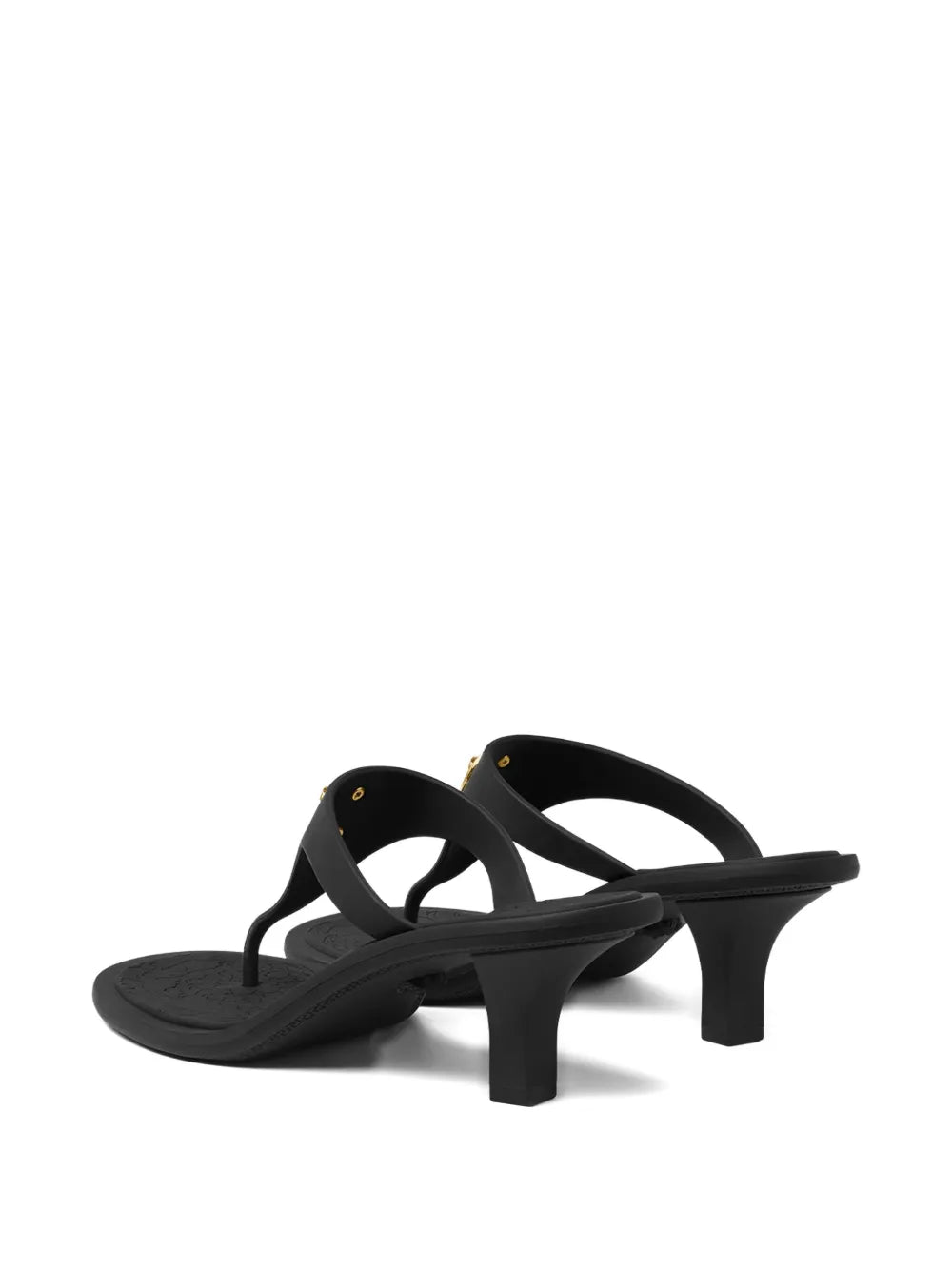 Versace Black 55mm Alia Mules