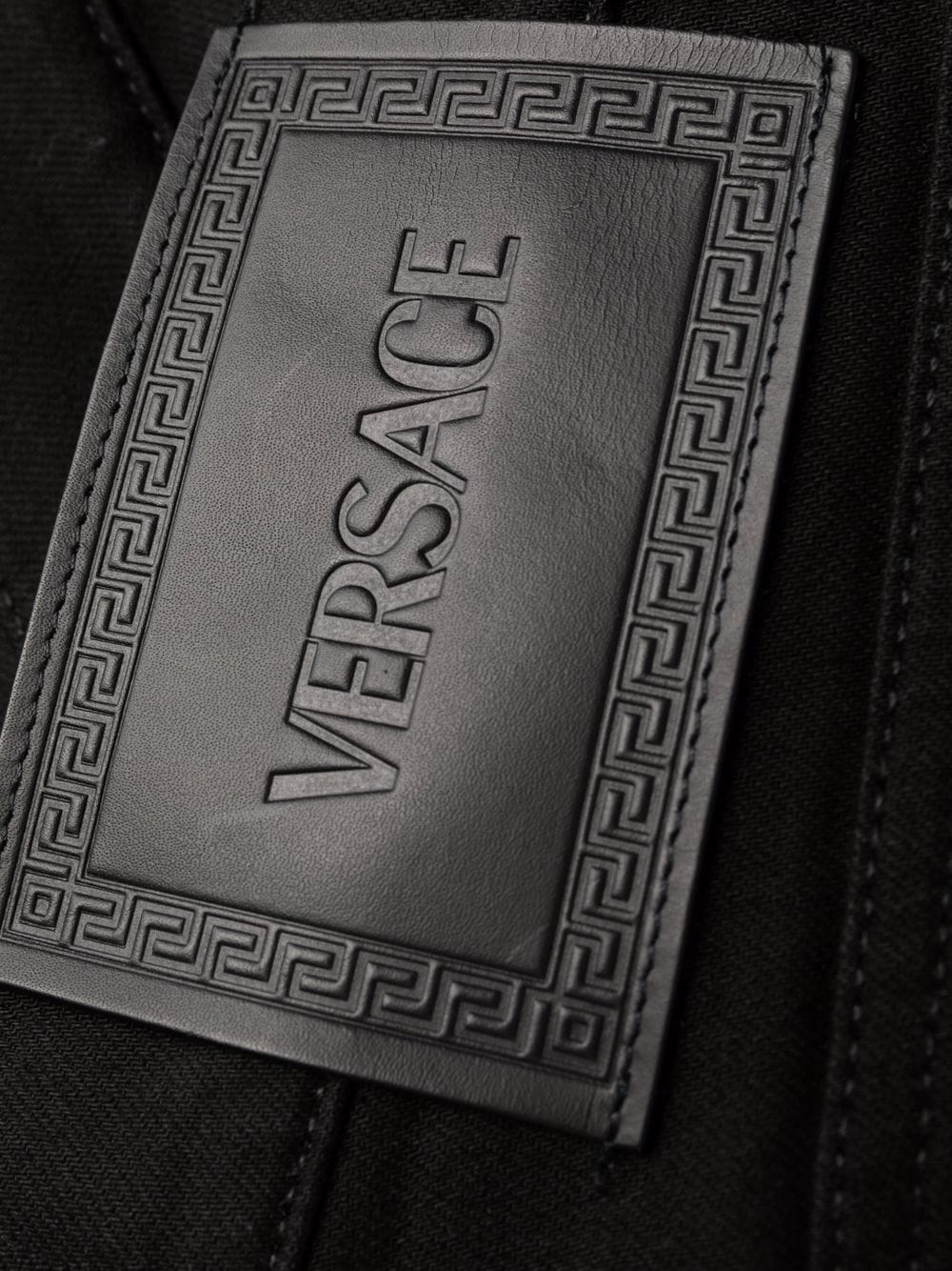 Versace Black Skinny Cut Jeans