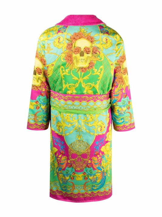 Philipp Plein Baroque Skull Bathrobe