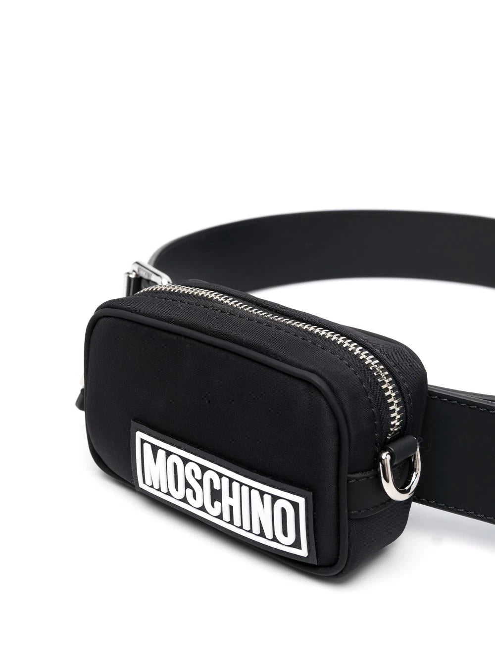 Moschino Black Belt Bag