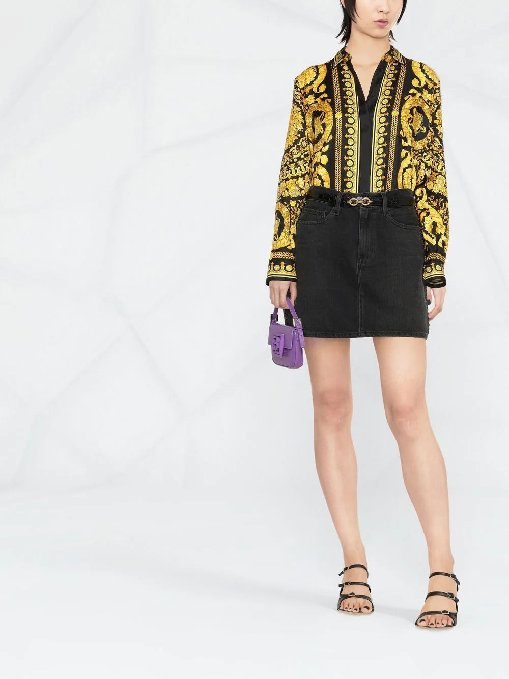Versace Barocco Silk Shirt