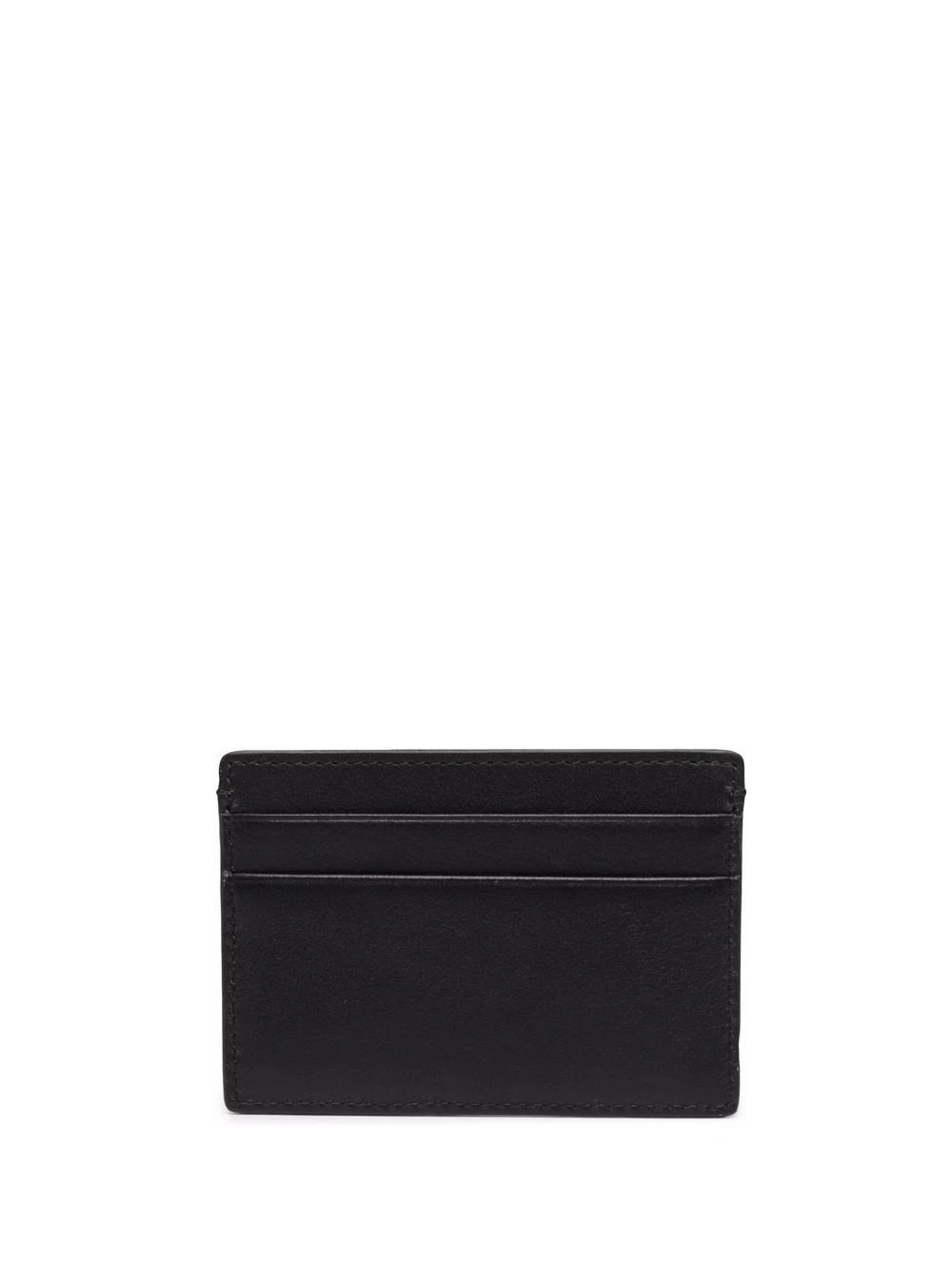Versace Black Medusa Medallion Card Holder