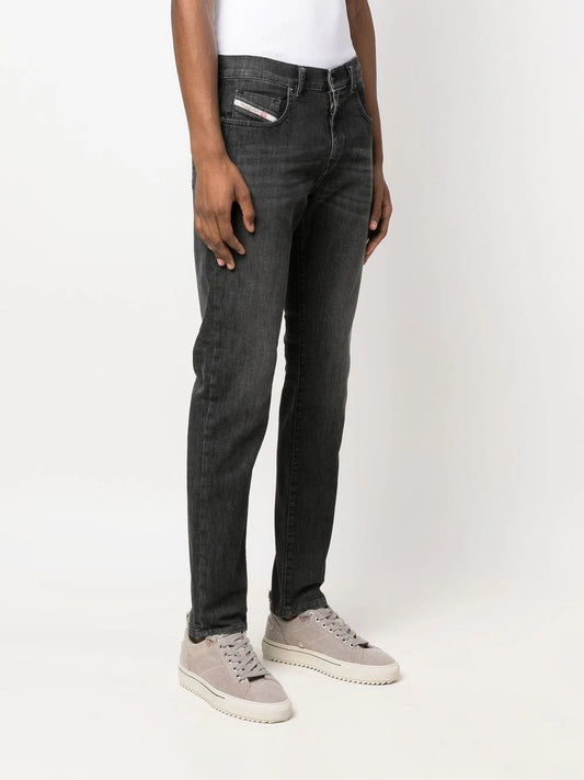 Diesel Black D-Strukt Jogg Jeans