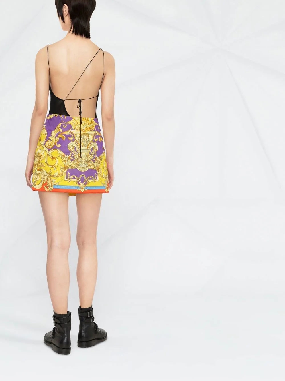 Versace Baroque Wrap Skirt