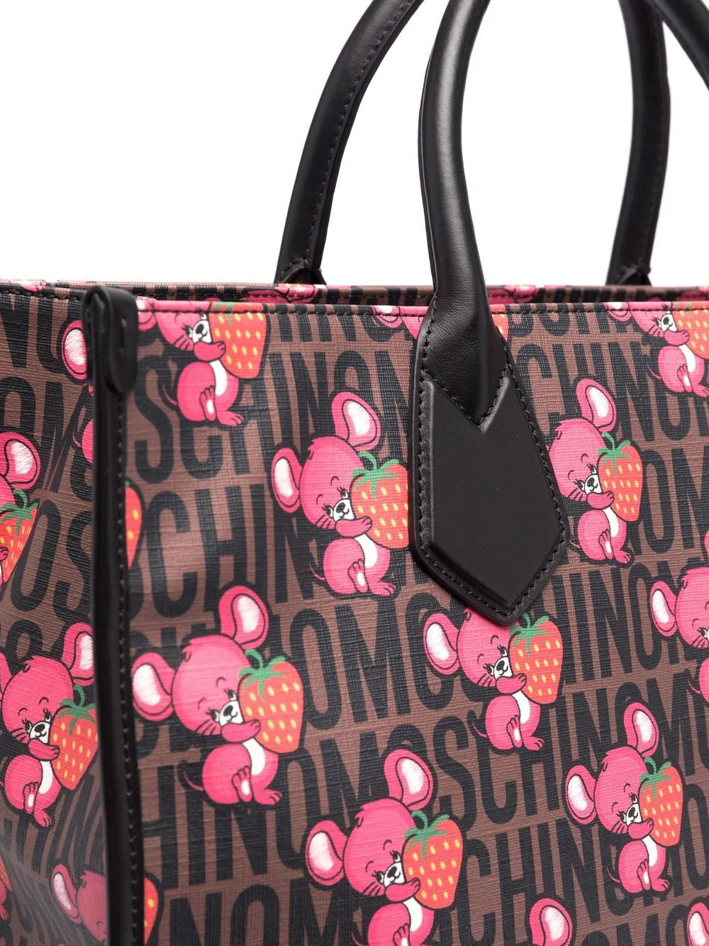 Moschino Strawberry Mouse Tote Bag