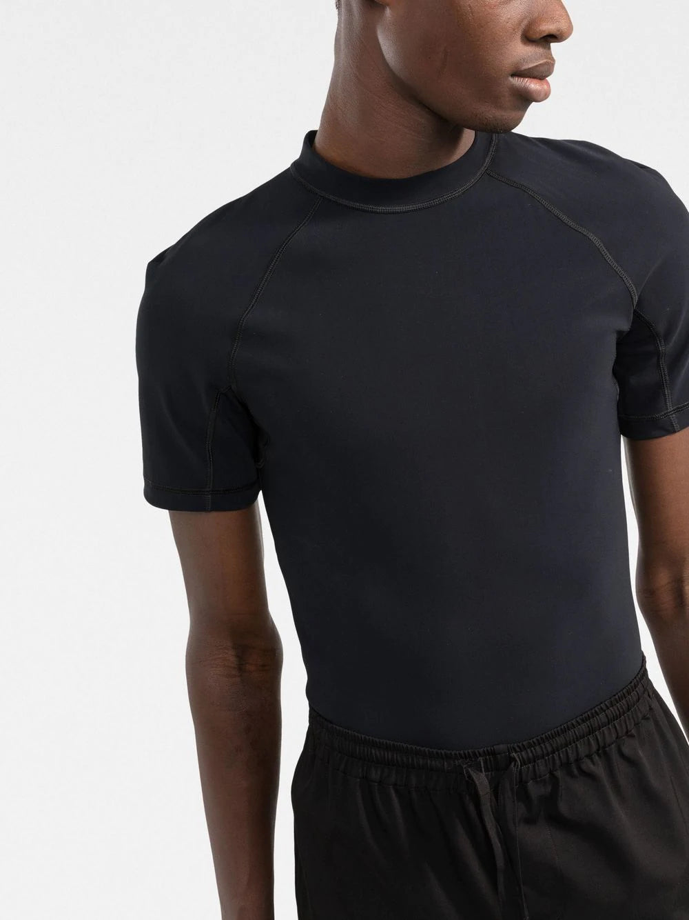 Balmain Black Crew Neck Shirt