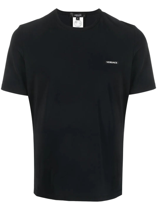 Versace Black Greek Key Gym T-shirt