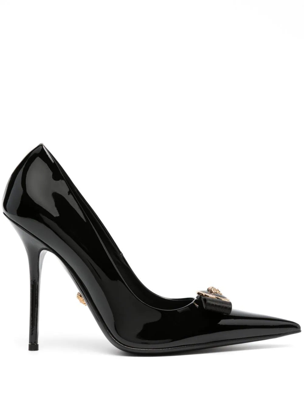 Versace Black Ribbon Pumps