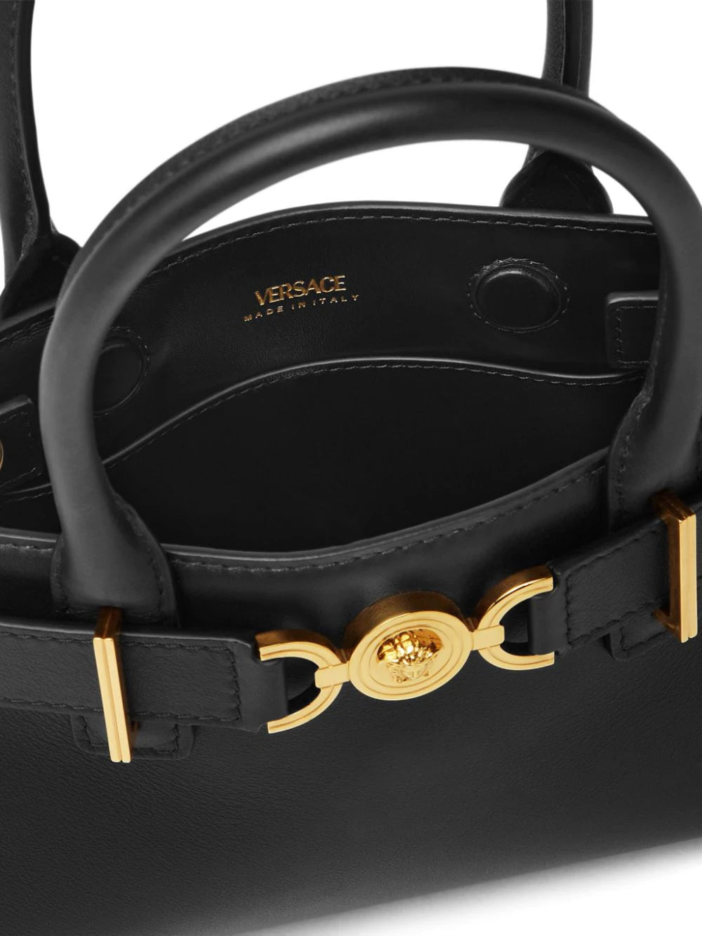 Versace Black Medusa '95 Small Tote