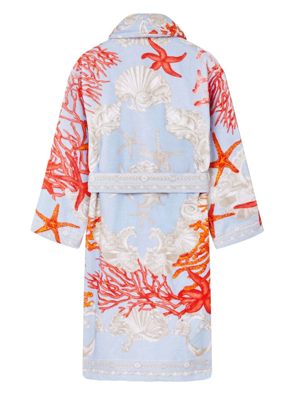 Versace La Mer Blue Bathrobe