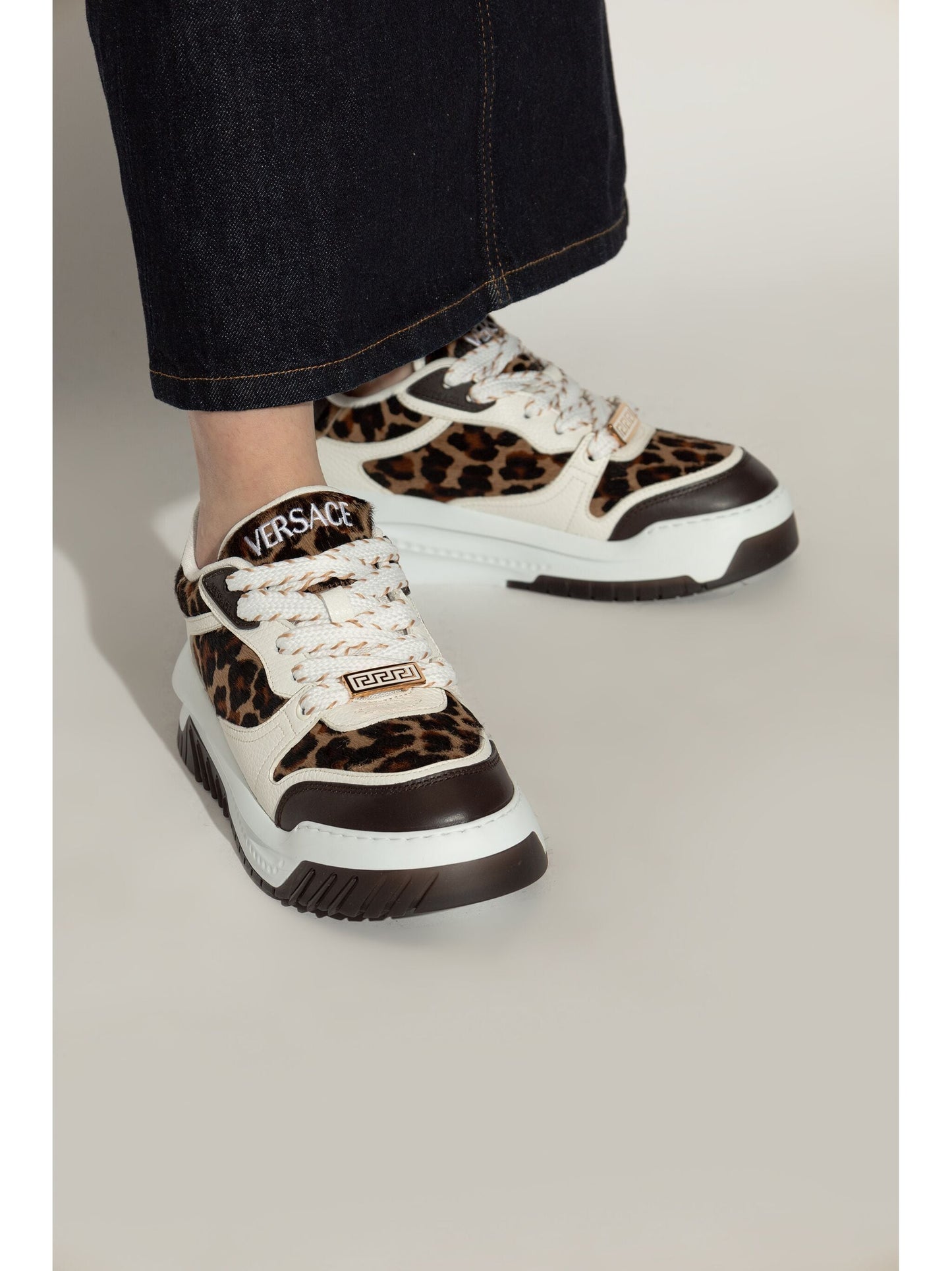 Versace Leopard Odissea Sneaker