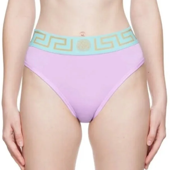 Versace Liatris & Splash Greek Key Cheekini