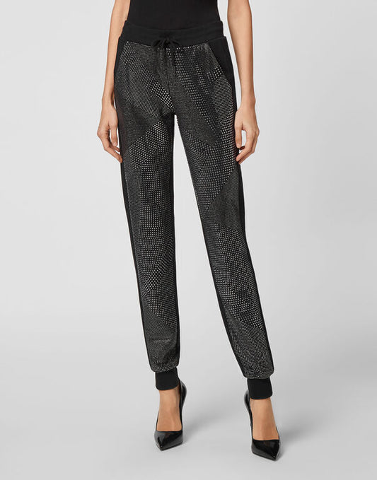 Philipp Plein Crystal Joggers