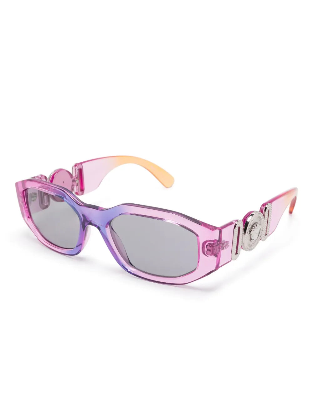 Versace Pink & Purple Medusa Biggie Sunglasses