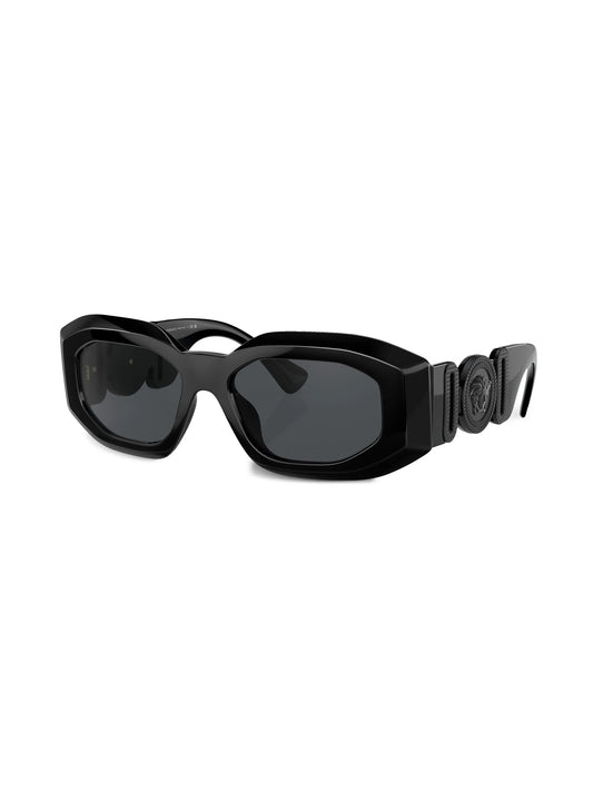 Versace Black Maxi Medusa Biggie Sunglasses