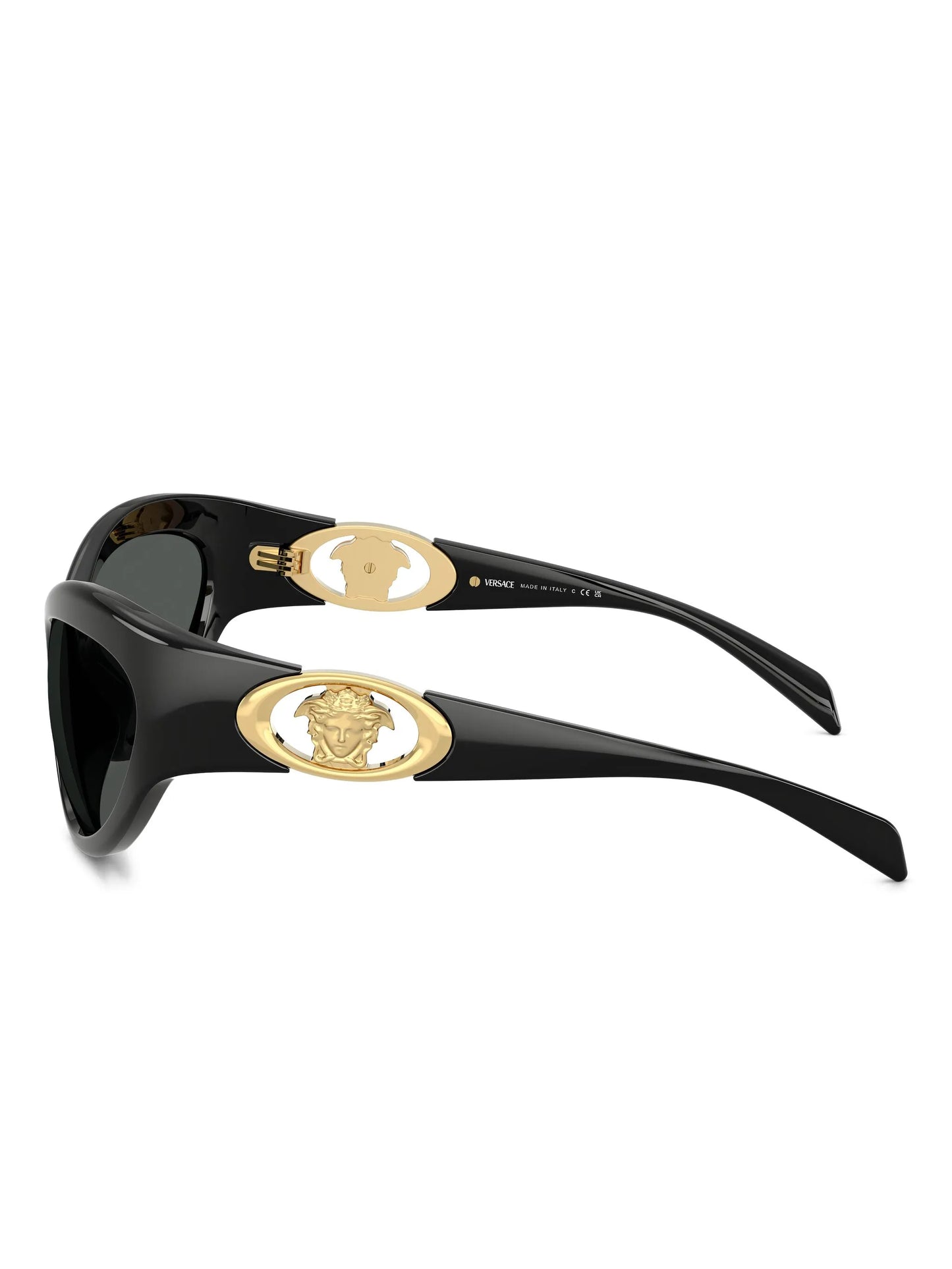 Versace Black Eclipse Cat-Eye Sunglasses