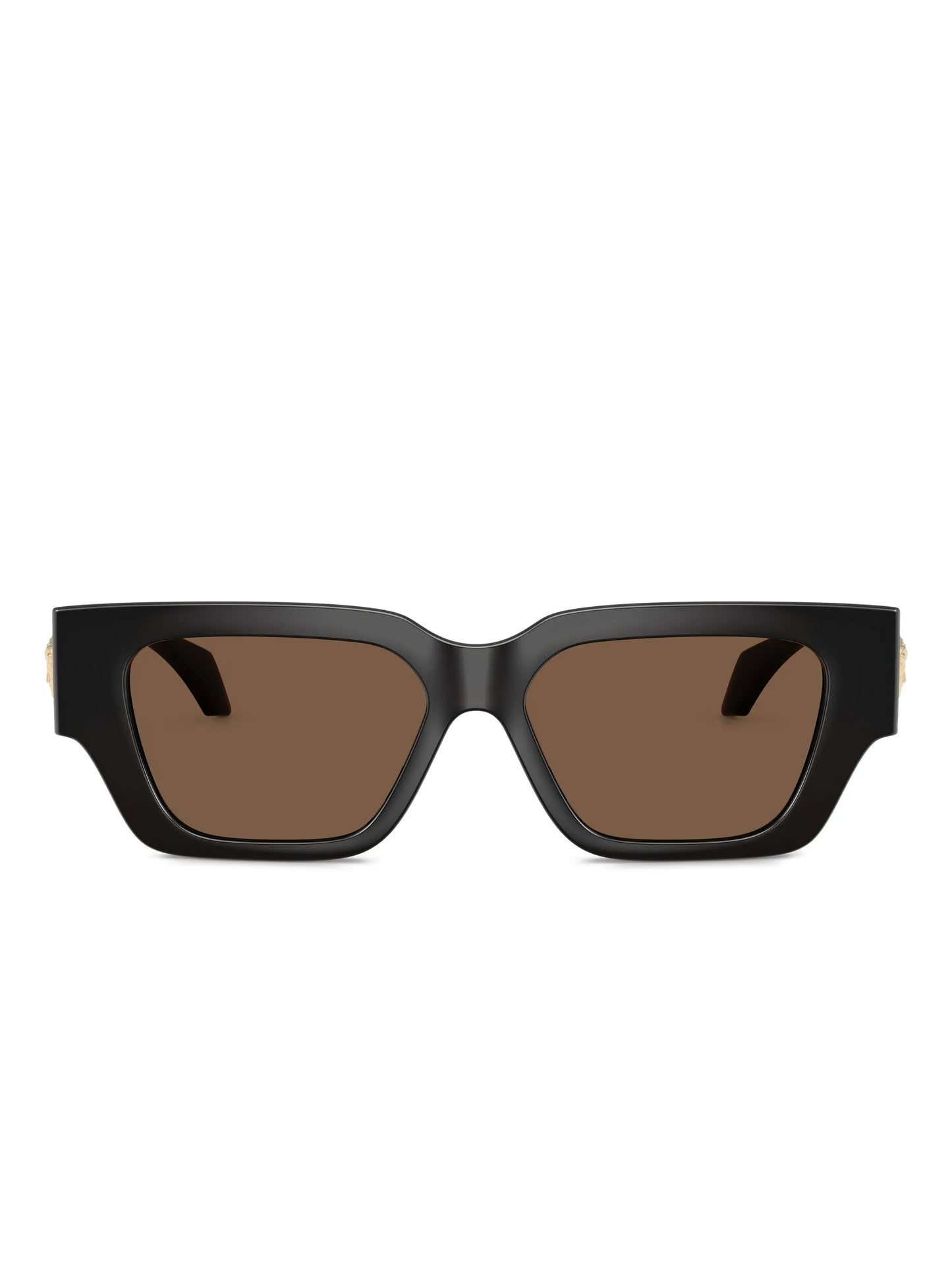 Versace Brown Medusa Plaque Sunglasses