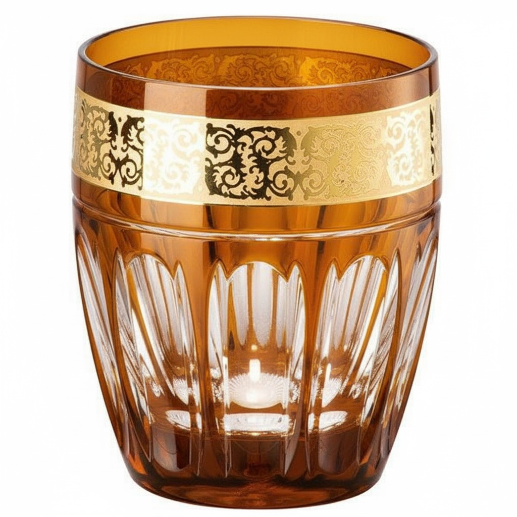 Versace x Rosenthal Gala Prestige Amber Whiskey DOF