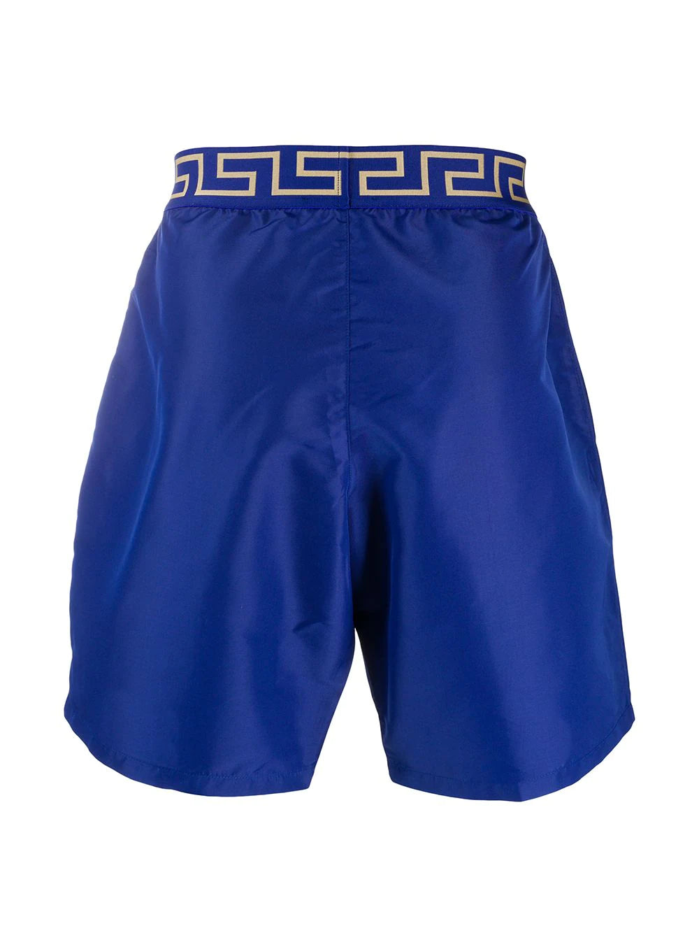 Versace Blue Greca Border Swim Shorts