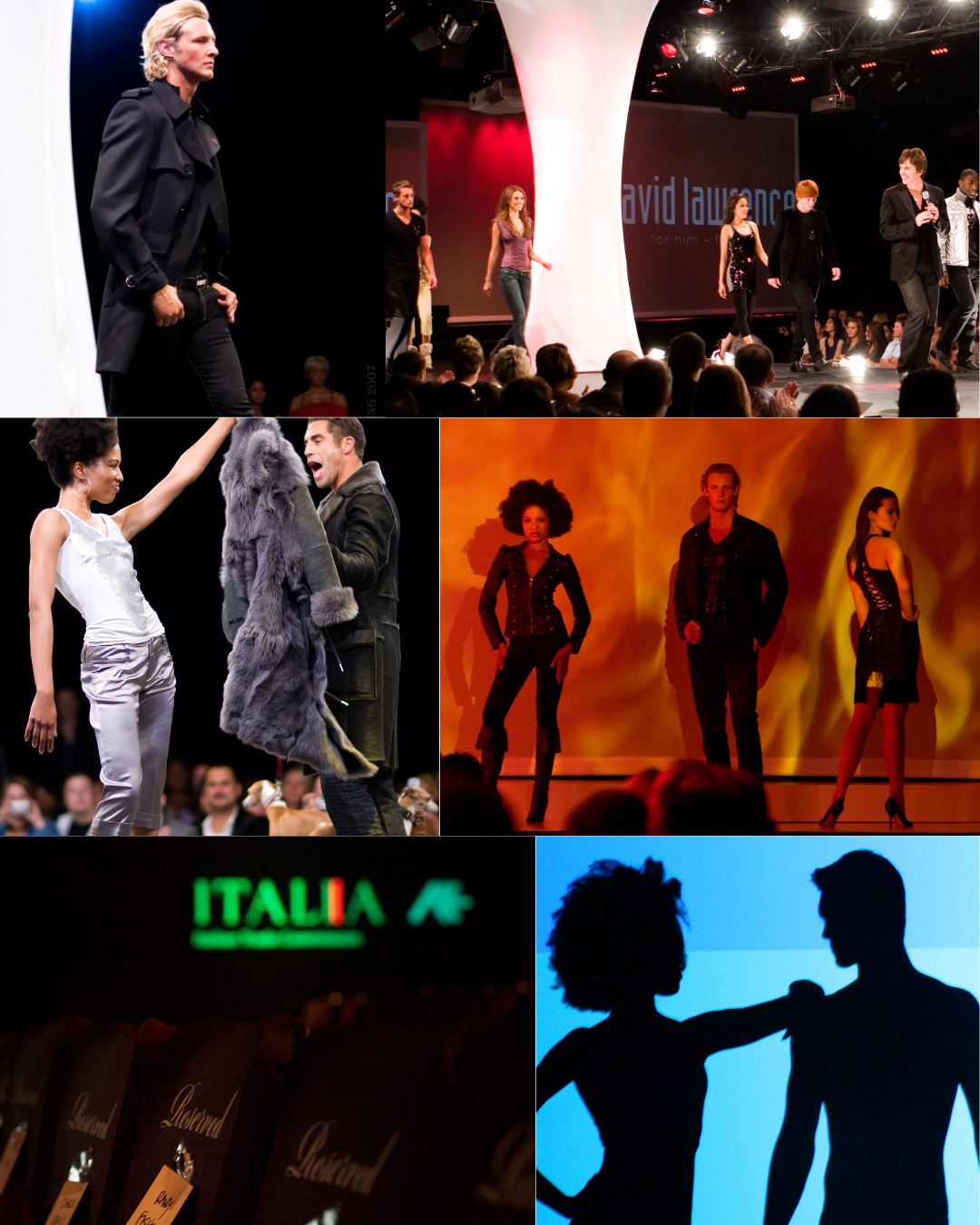 David Lawrence Ushers In Bellevue Fashion Week in 2005!