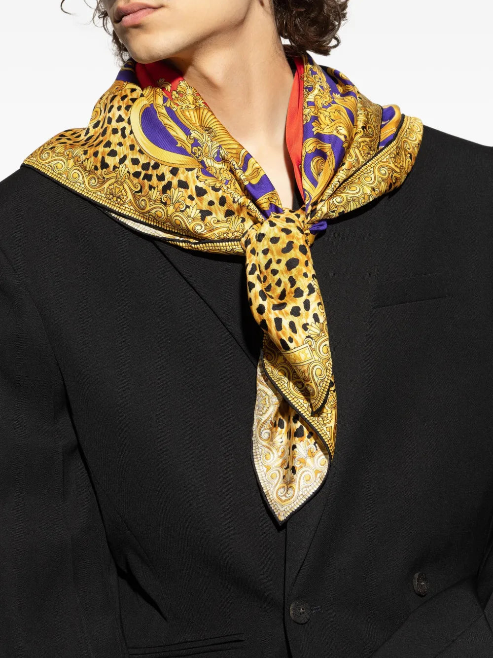 Versace Rock & Royalty Silk Scarf – David Lawrence