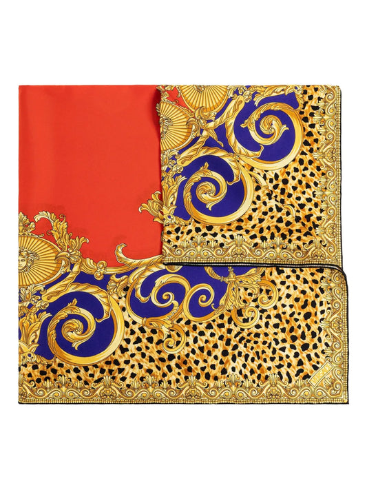Versace Rock & Royalty Silk Scarf