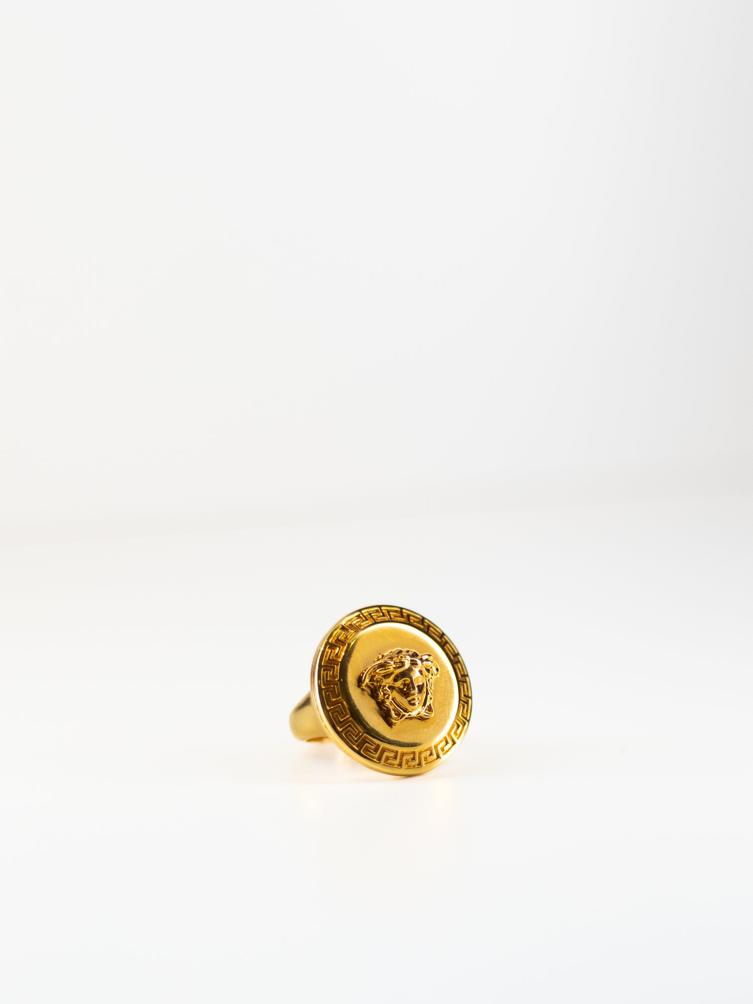 Versace Gold Medusa Ring