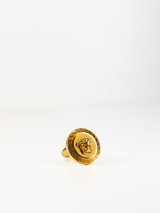 Versace Gold Medusa Ring