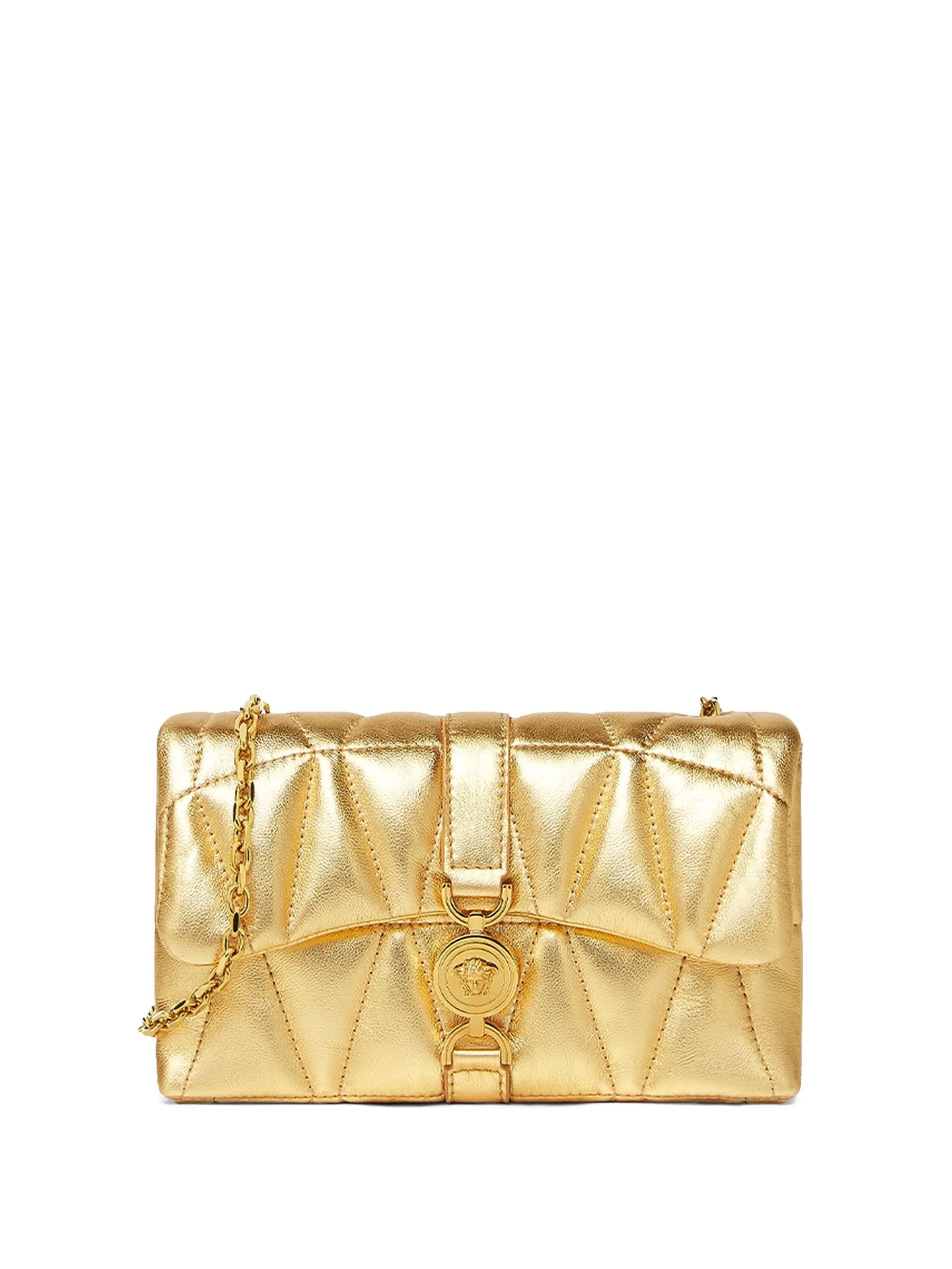 Versace Gold Nappa Mini Kleio Bag