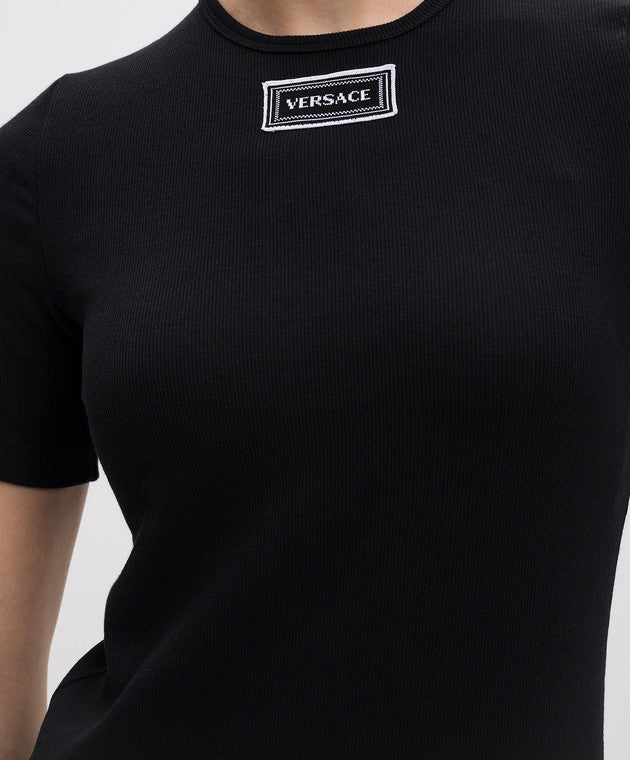 Versace Black 90's Tee