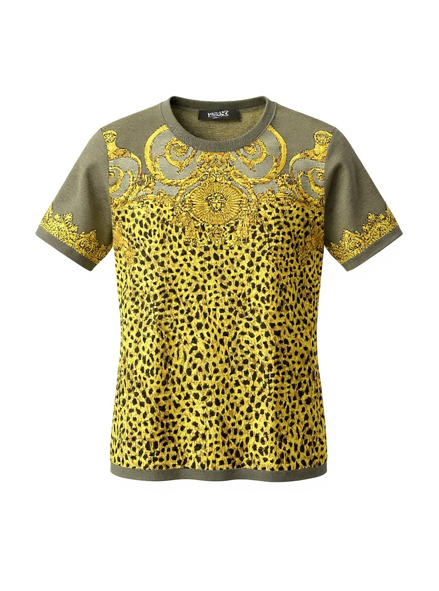 Versace Baroque Cheetah Knit