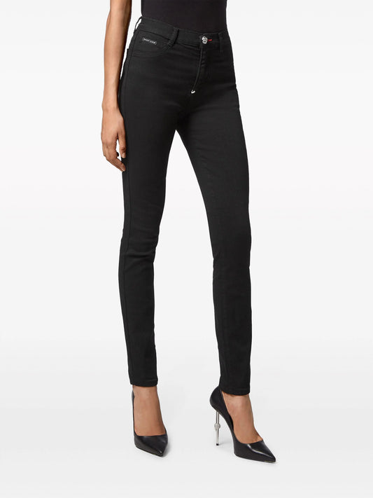 Philipp Plein Blackout High Waist Jean
