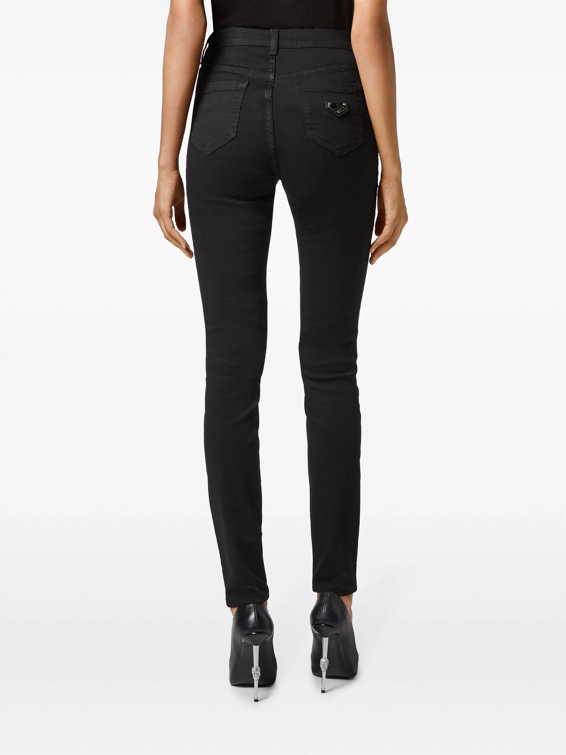 Philipp Plein Blackout High Waist Jean