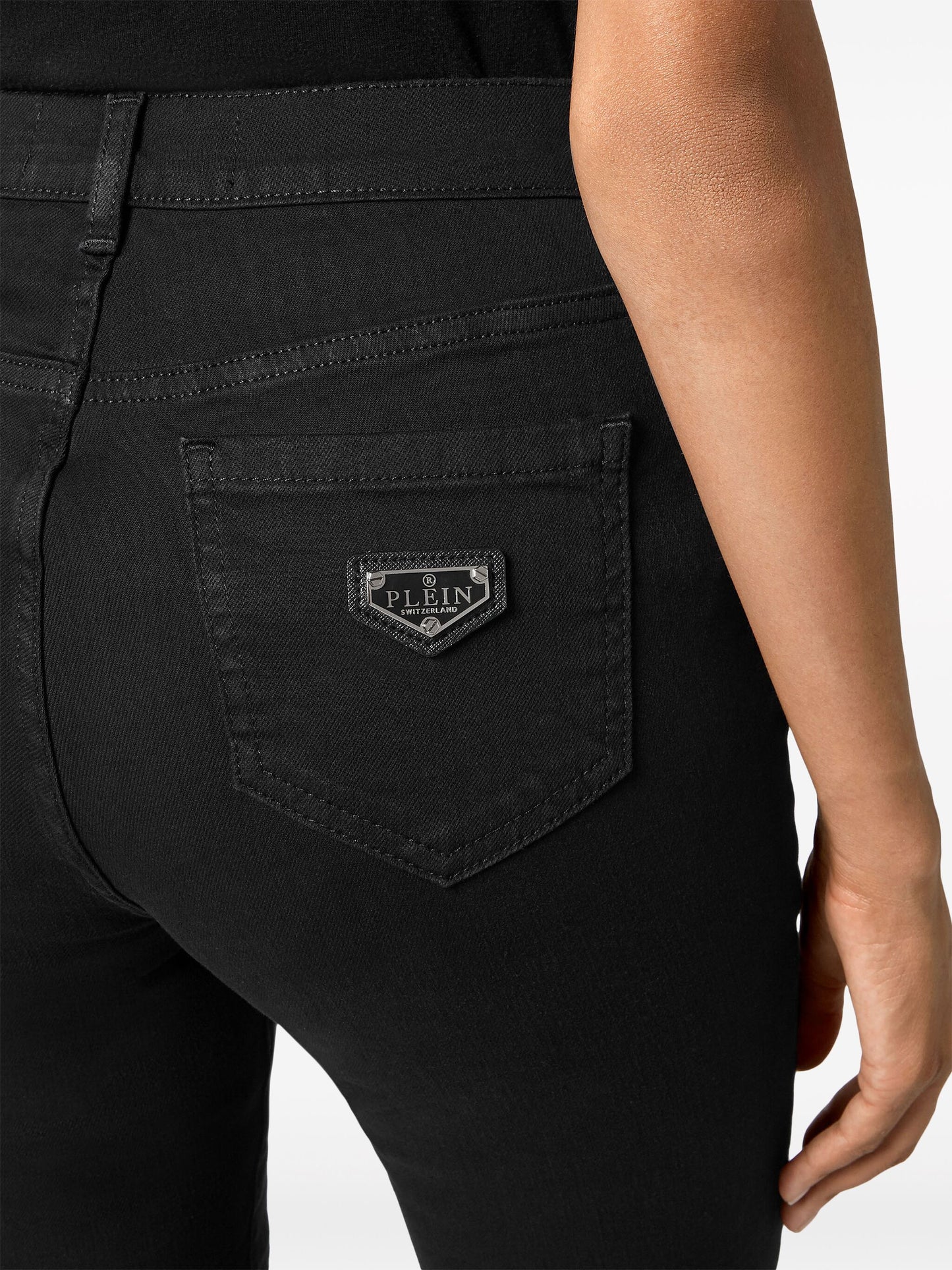 Philipp Plein Blackout High Waist Jean