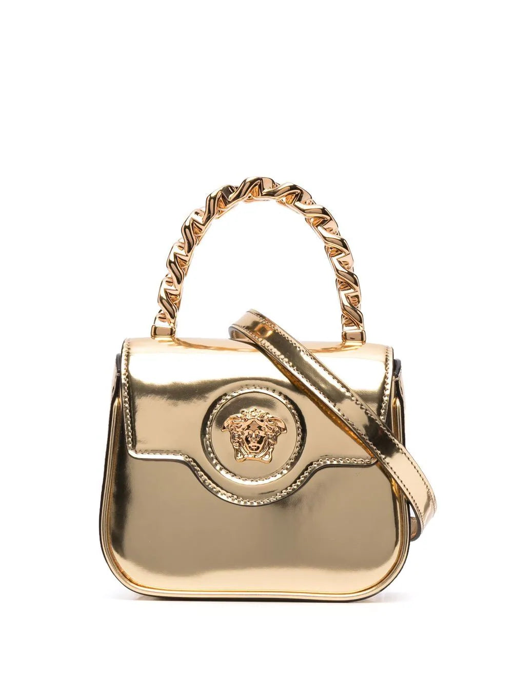 Versace Gold La Medusa Mini Bag