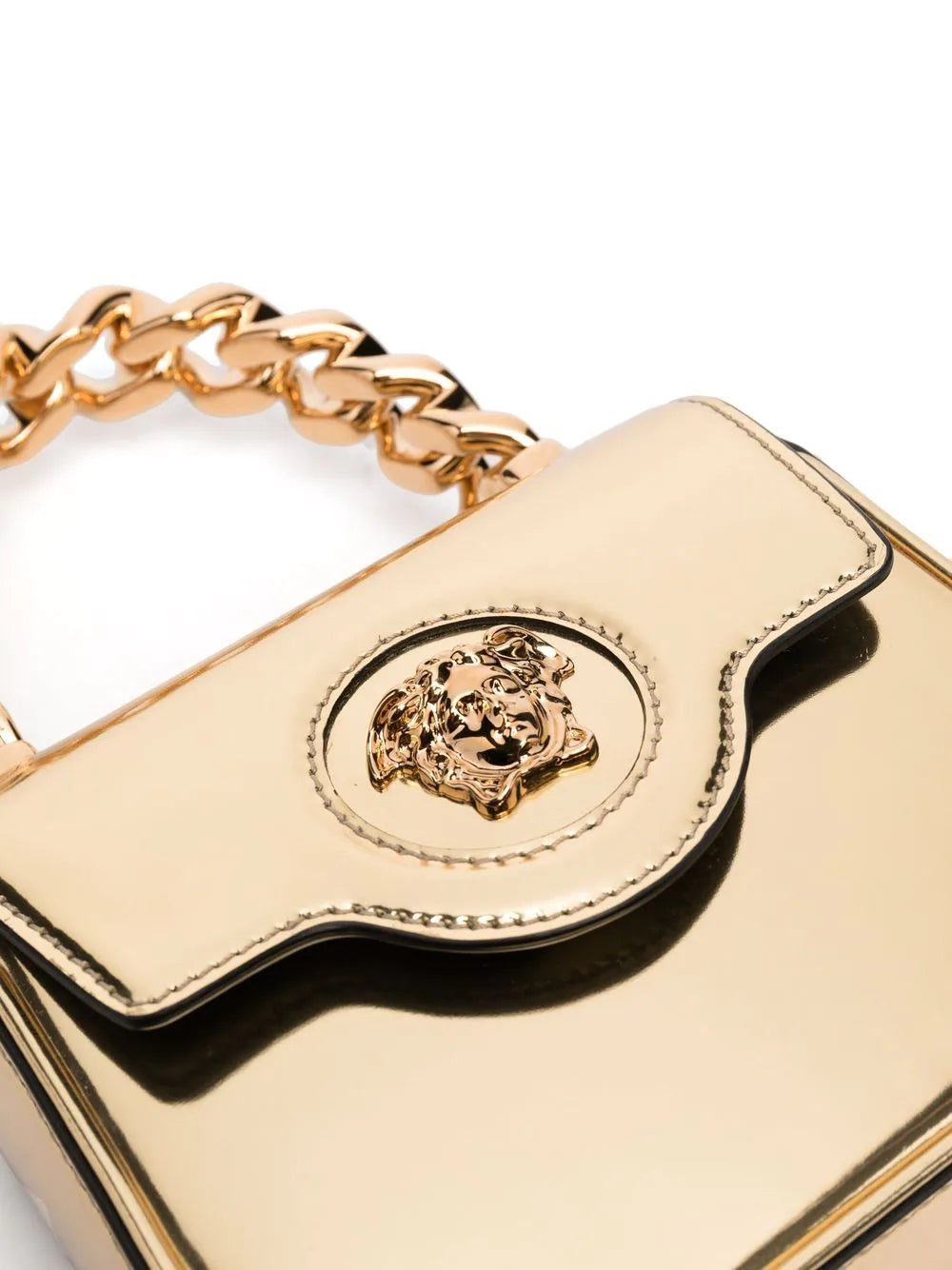 Versace Gold La Medusa Mini Bag