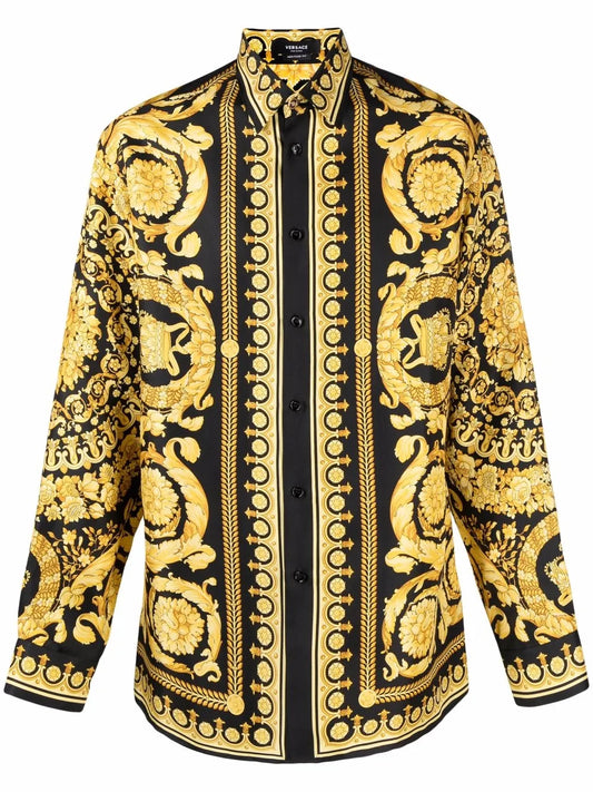 Versace Barocco Silk Shirt