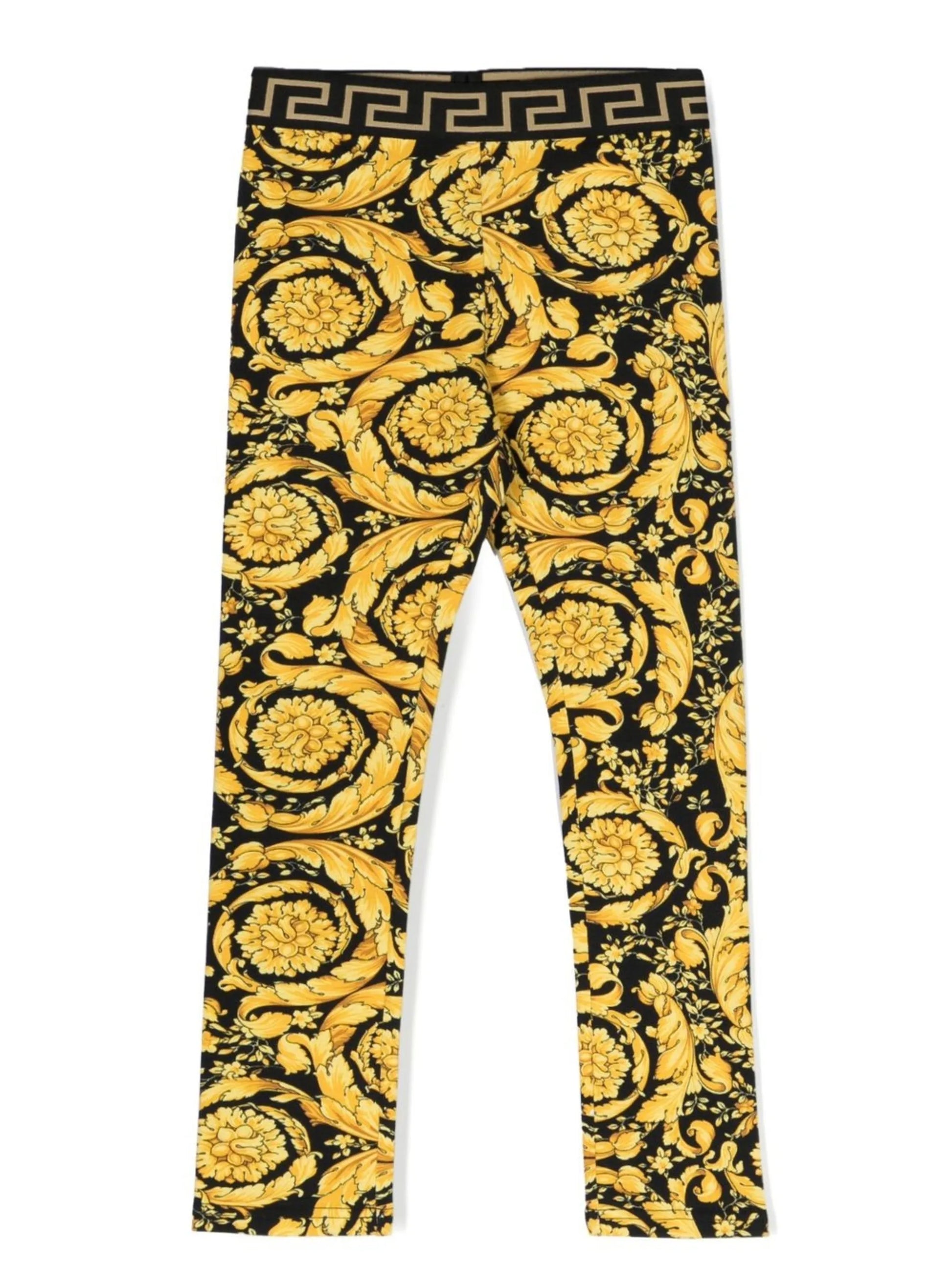 Versace Kids Barocco Leggings