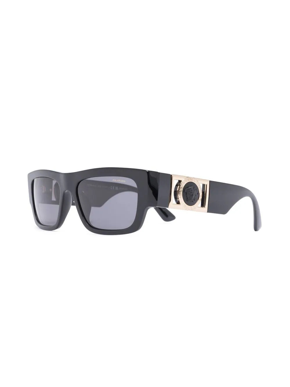 Versace Women's Butterfly Sunglasses, Dark Gray/Black 