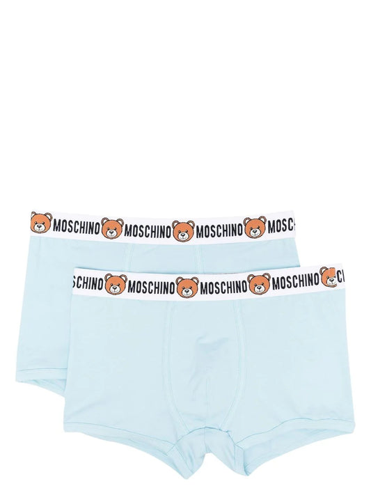 Moschino Underwear Teddy Bear - Boxer for Man - White - V1A138644020001
