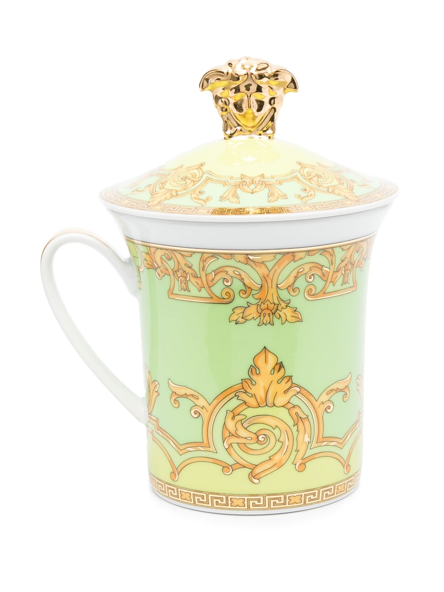 Versace x Rosenthal Green Floralia Mug