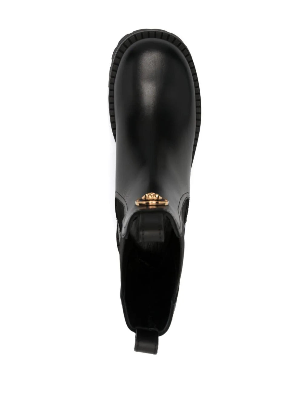 Versace Black Vagabond Chelsea Boots