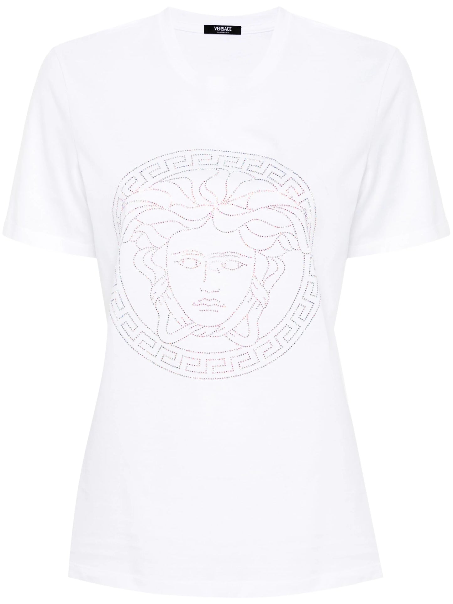Versace Crystal Medusa White T-shirt
