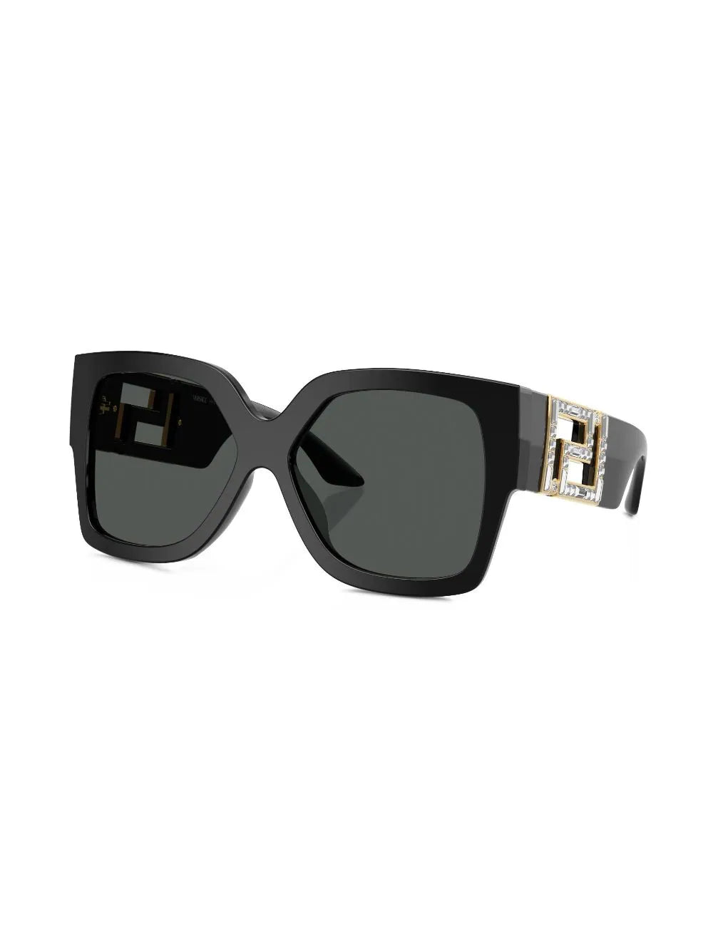 Versace Crystal Greca Sunglasses